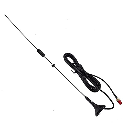 TengKo [Verbesserte] UT-106UV 144/430 MHz 3Db SMA-Buchse Dual Band VHF + UHF Mini Auto Chuck Antenne Ham Radio Antenne für Walkies Talkies von TengKo