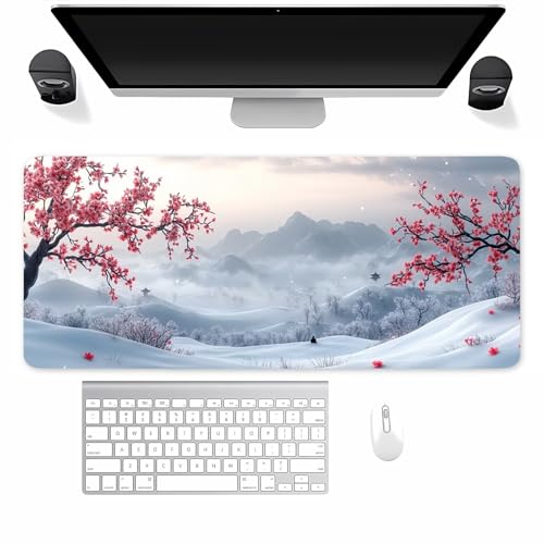 Mauspad Gaming, Mousepad Groß Tintenlandschaft, Mouse Pad XXL 900x300x2mm, mit Einer speziellen Oberfläche und Anti Rutsch Gummi Basis, verbessert Präzision und Geschwindigkeit für Zuhause, Büro Mauspad Gaming, Mousepad Groß Tintenlandschaft, Mouse Pad XXL 900x300x2mm, mit Einer speziellen Oberfläche und Anti Rutsch Gummi Basis, verbessert Präzision und Geschwindigkeit für Zuhause, Büro von TengYuer