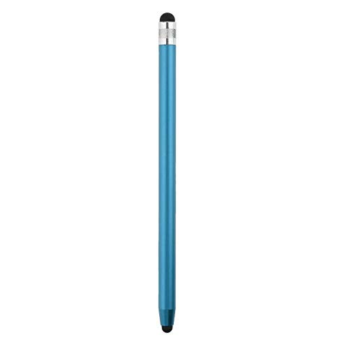 Mehrfarbiger Kugelschreiber, Stylus, Doppelstylus, kapazitiver Pinsel, Touchscreen-Pinsel, geeignet für iPad-Handy, Smartphone, Tablet-Computer. (Blau) von Tenglang