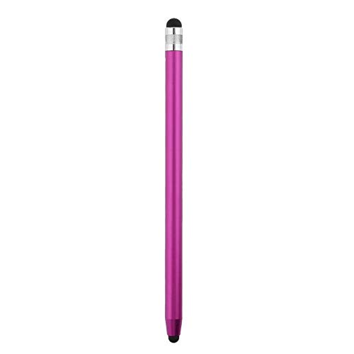 Mehrfarbiger Kugelschreiber, Stylus, Doppelstylus, kapazitiver Pinsel, Touchscreen-Pinsel, geeignet für iPad-Handy, Smartphone, Tablet-Computer. (Fuchsia) von Tenglang