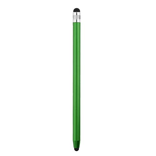 Mehrfarbiger Kugelschreiber, Stylus, Doppelstylus, kapazitiver Pinsel, Touchscreen-Pinsel, geeignet für iPad-Handy, Smartphone, Tablet-Computer. (Grün) von Tenglang