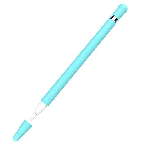 Stylus Pen für Apple Bleistift Stifthülse für Apple Generation Business Stift Kappe Fall für iPad Touchscreen Silikon Stift Hülse (Mintgrün) von Tenglang