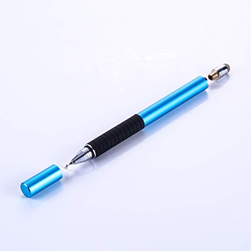 Tenglang Universal 2 in 1 Stylus-Stift-Zeichentablettstifte Kapazitiver Bildschirm Touch Pen für Mobiltelefon Smart Pen Zubehör (Hellblau) von Tenglang