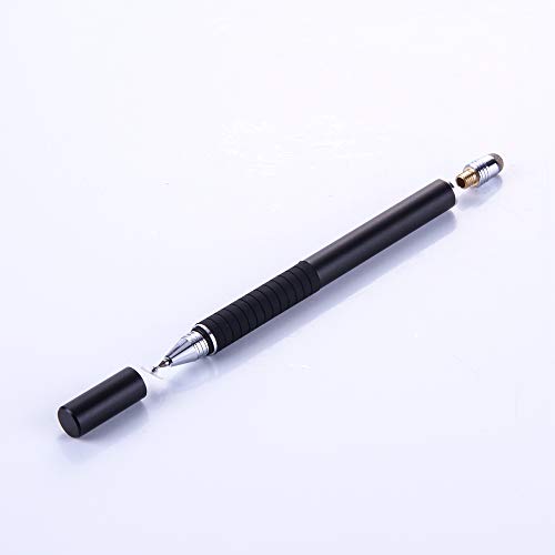 Tenglang Universal 2 in 1 Stylus-Stift-Zeichentablettstifte Kapazitiver Bildschirm Touch Pen für Mobiltelefon Smart Pen Zubehör (Schwarz) von Tenglang