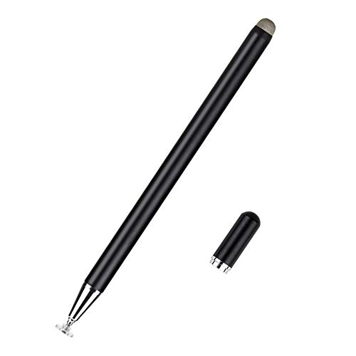 Universal 2 in 1 Stylus Zeichnung Tablet Stifte kapazitiven Bildschirm Touch Pen für Handy Android Telefon Smart Pencil Zubehör (Schwarz) von Tenglang