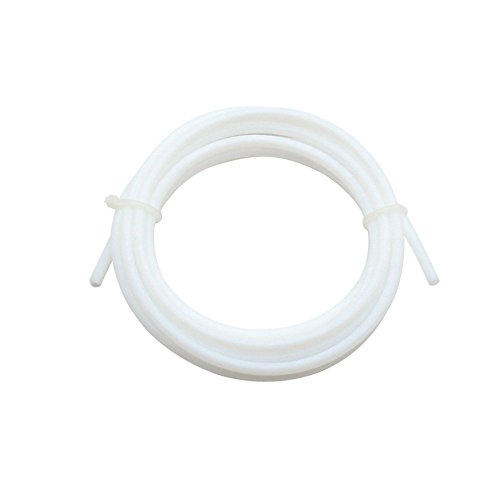 Tenlacum 2 m PTFE Teflon Bowden Tube 1,75 Filament für 3D-Drucker RepRap Rostock Kossel 2,0 mm ID/4,0 mm OD von Tenlacum