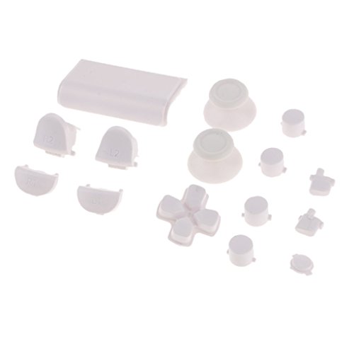 Tenlacum Ersatz-Touchpad ABXY Knöpfe Daumengriff D-Pad Knopf für Sony PS4 4 Pro JDS-040 Controller Mod Kit – Weiß Tenlacum Ersatz-Touchpad ABXY Knöpfe Daumengriff D-Pad Knopf für Sony PS4 4 Pro JDS-040 Controller Mod Kit – Weiß von Tenlacum