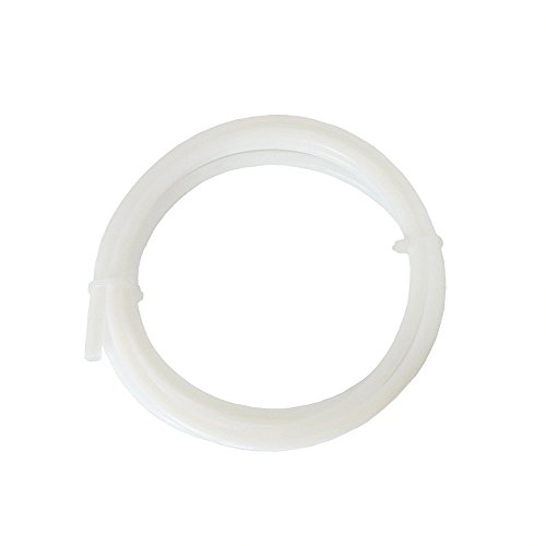 Tenlacum PTFE-Teflonschlauch, Außendurchmesser 6 mm x Innendurchmesser 4 mm, für RepRap-3D-Drucker, Bowden-Hotend, 1,75 mm oder 3 mm Filamente, 2 m von Tenlacum