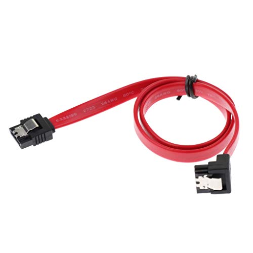 Tenlacum SATA Kabel III 3.0 Revision 20" 6Gbps 7pin Kabel mit Schloss Riegel von Tenlacum