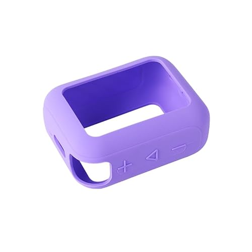 Silikonhülle für JBL GO 4 Tragbarer drahtloser Bluetooth-Lautsprecher, Reiseschutzhülle Gel Soft Skin, Schutzhülle Schutzhülle Reiseetui Zubehör (Lila) von Tenlang