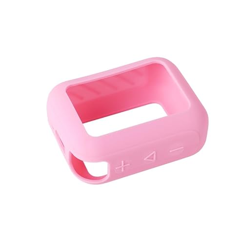 Silikonhülle für JBL GO 4 Tragbarer drahtloser Bluetooth-Lautsprecher, Reiseschutzhülle Gel Soft Skin, Schutzhülle Schutzhülle Reiseetui Zubehör (Rosa) von Tenlang