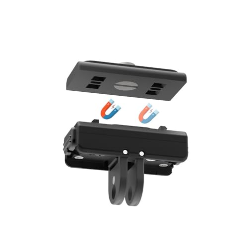 Tenlang Magnetische Schnellwechselhalterung für Insta360 X4/Ace/Ace Pro/X3/ONE X2/X/ONE RS/R,Action-Kamera Adapter Halterung Halterung Zubehör,mit 1/4/ 2-Backen-Anschluss von Tenlang