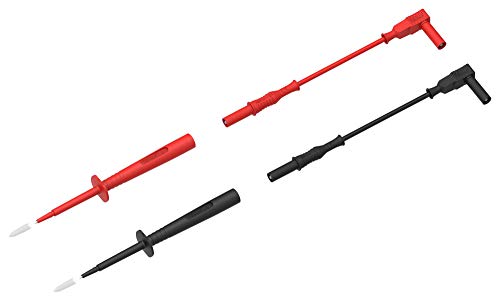 Tenma 76-090 Testleitungs-Set mit Messsonden, gerader zu rechtwinkliger Bananenstecker, 4 mm Tenma 76-090 Testleitungs-Set mit Messsonden, gerader zu rechtwinkliger Bananenstecker, 4 mm von Tenma
