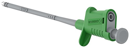 Tenma 76-1566 6 A Zangenclip 4mm Testsonde grün von Tenma