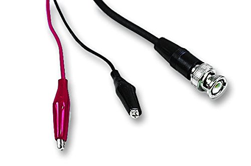 Tenma TEN01097 BNC-Stecker auf 2 x Krokodilklemme Messleitung, 500 mm von Tenma