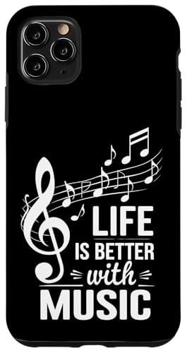 Das Leben ist besser mit Musik Hülle für iPhone 11 Pro Max Das Leben ist besser mit Musik Hülle für iPhone 11 Pro Max von Tennessee Merchant