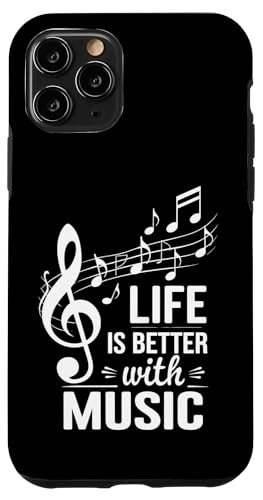 Das Leben ist besser mit Musik Hülle für iPhone 11 Pro von Tennessee Merchant