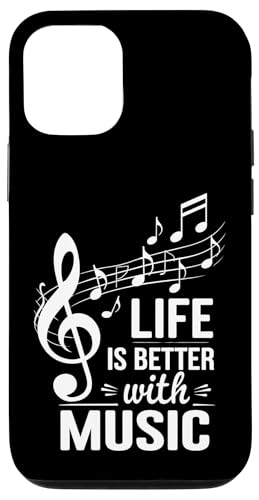 Das Leben ist besser mit Musik Hülle für iPhone 12/12 Pro von Tennessee Merchant