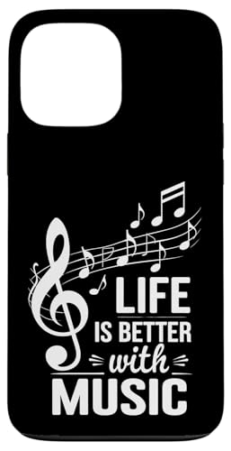Das Leben ist besser mit Musik Hülle für iPhone 13 Pro Max von Tennessee Merchant