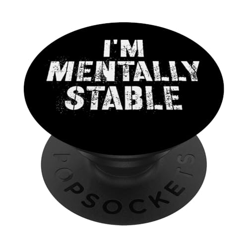 Ich bin psychisch stabil PopSockets Klebender PopGrip Ich bin psychisch stabil PopSockets Klebender PopGrip von Tennessee Merchant