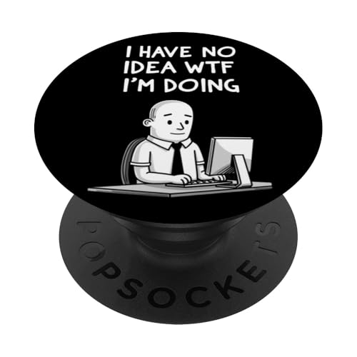 Ich habe keine Ahnung, was ich mache PopSockets Klebender PopGrip Ich habe keine Ahnung, was ich mache PopSockets Klebender PopGrip von Tennessee Merchant