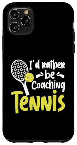 Tennis-Trainer Hülle für iPhone 11 Pro Max von Tennis Coach Gifts for Men