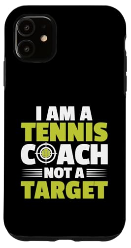 Tennis-Trainer Hülle für iPhone 11 von Tennis Coach Gifts for Men