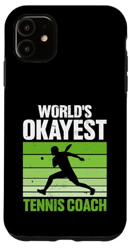 Tennis-Trainer Hülle für iPhone 11 von Tennis Coach Gifts for Men