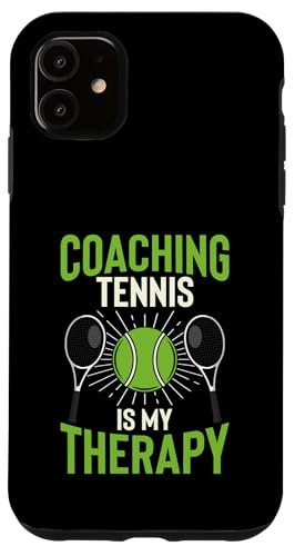 Tennis-Trainer Hülle für iPhone 11 von Tennis Coach Gifts for Men