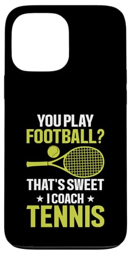 Tennis-Trainer Hülle für iPhone 13 Pro Max von Tennis Coach Gifts for Men