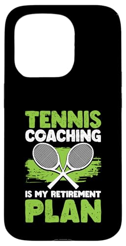 Tennis-Trainer Hülle für iPhone 15 Pro von Tennis Coach Gifts for Men