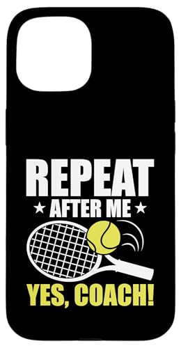 Tennis-Trainer Hülle für iPhone 15 von Tennis Coach Gifts for Men