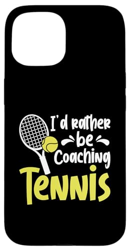 Tennis-Trainer Hülle für iPhone 15 von Tennis Coach Gifts for Men