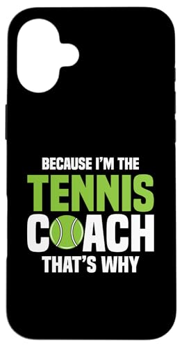 Tennis-Trainer Hülle für iPhone 16 Plus von Tennis Coach Gifts for Men