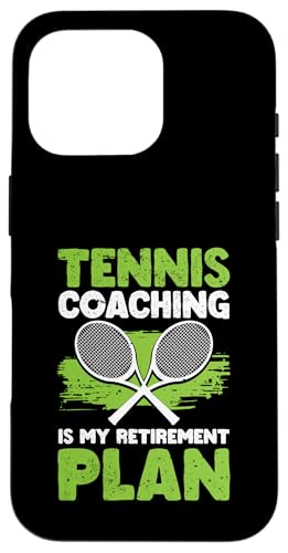 Tennis-Trainer Hülle für iPhone 16 Pro von Tennis Coach Gifts for Men