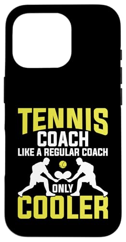 Tennis-Trainer Hülle für iPhone 16 Pro von Tennis Coach Gifts for Men