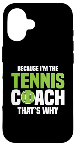 Tennis-Trainer Hülle für iPhone 16 von Tennis Coach Gifts for Men