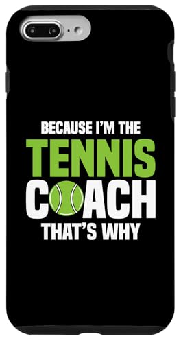 Tennis-Trainer Hülle für iPhone 7 Plus/8 Plus von Tennis Coach Gifts for Men