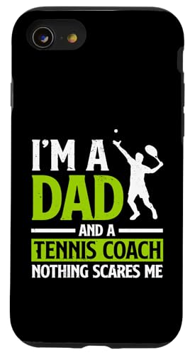 Tennis-Trainer Hülle für iPhone SE (2020) / 7 / 8 von Tennis Coach Gifts for Men