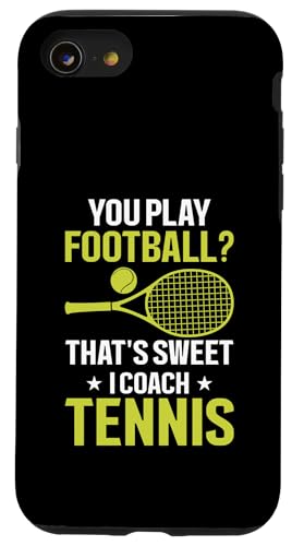 Tennis-Trainer Hülle für iPhone SE (2020) / 7 / 8 von Tennis Coach Gifts for Men