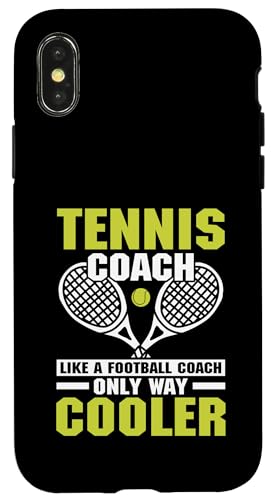Tennis-Trainer Hülle für iPhone X/XS Tennis-Trainer Hülle für iPhone X/XS von Tennis Coach Gifts for Men
