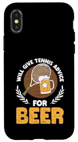 Tennis-Trainer Hülle für iPhone X/XS von Tennis Coach Gifts for Men