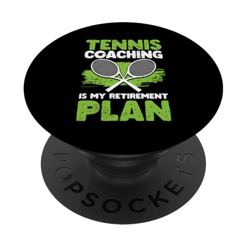 Tennis-Trainer PopSockets Klebender PopGrip Tennis-Trainer PopSockets Klebender PopGrip von Tennis Coach Gifts for Men