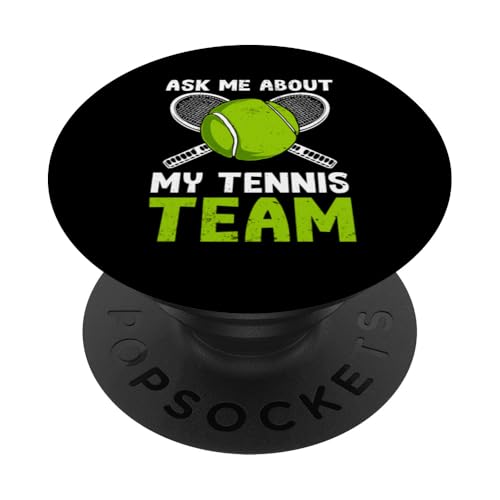 Tennis-Trainer PopSockets Klebender PopGrip von Tennis Coach Gifts for Men