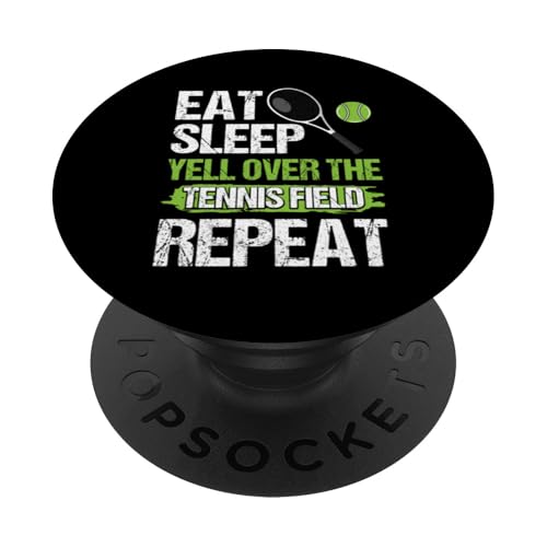 Tennis-Trainer PopSockets Klebender PopGrip von Tennis Coach Gifts for Men