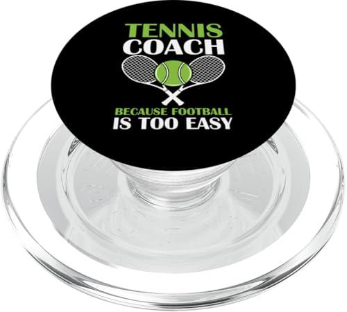 Tennis-Trainer PopSockets PopGrip für MagSafe von Tennis Coach Gifts for Men