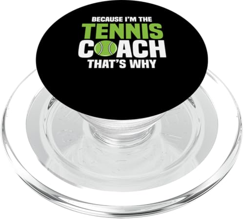 Tennis-Trainer PopSockets PopGrip für MagSafe von Tennis Coach Gifts for Men