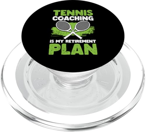 Tennis-Trainer PopSockets PopGrip für MagSafe von Tennis Coach Gifts for Men
