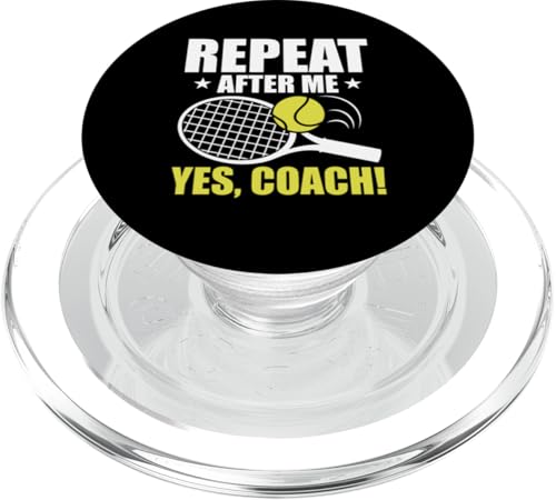 Tennis-Trainer PopSockets PopGrip für MagSafe von Tennis Coach Gifts for Men
