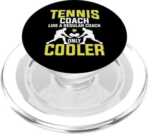 Tennis-Trainer PopSockets PopGrip für MagSafe von Tennis Coach Gifts for Men